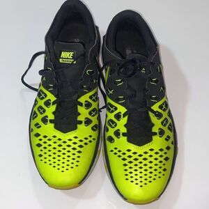 Low Price Nike Men’s Train Speed 4 Vol Running Black And Yellow Neon Shoes Sz 12